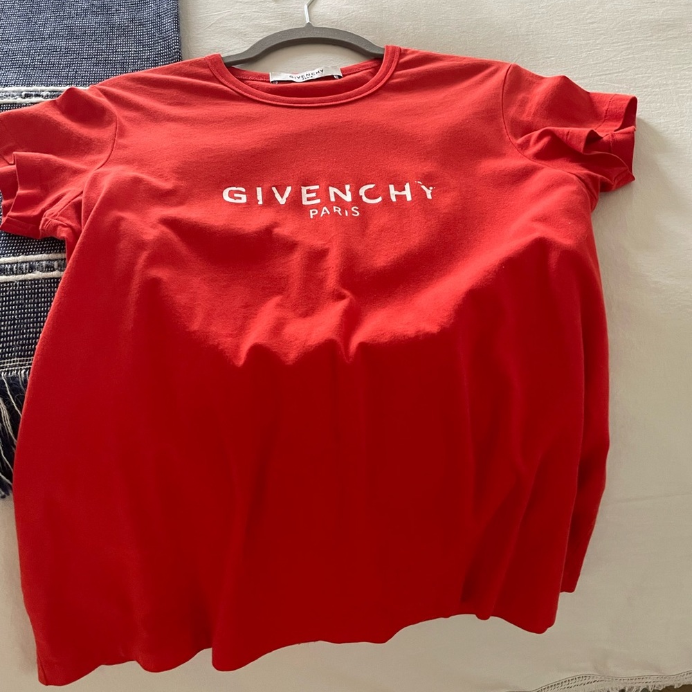 Authentic Givenchy orange shirt M